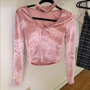 Velvet top